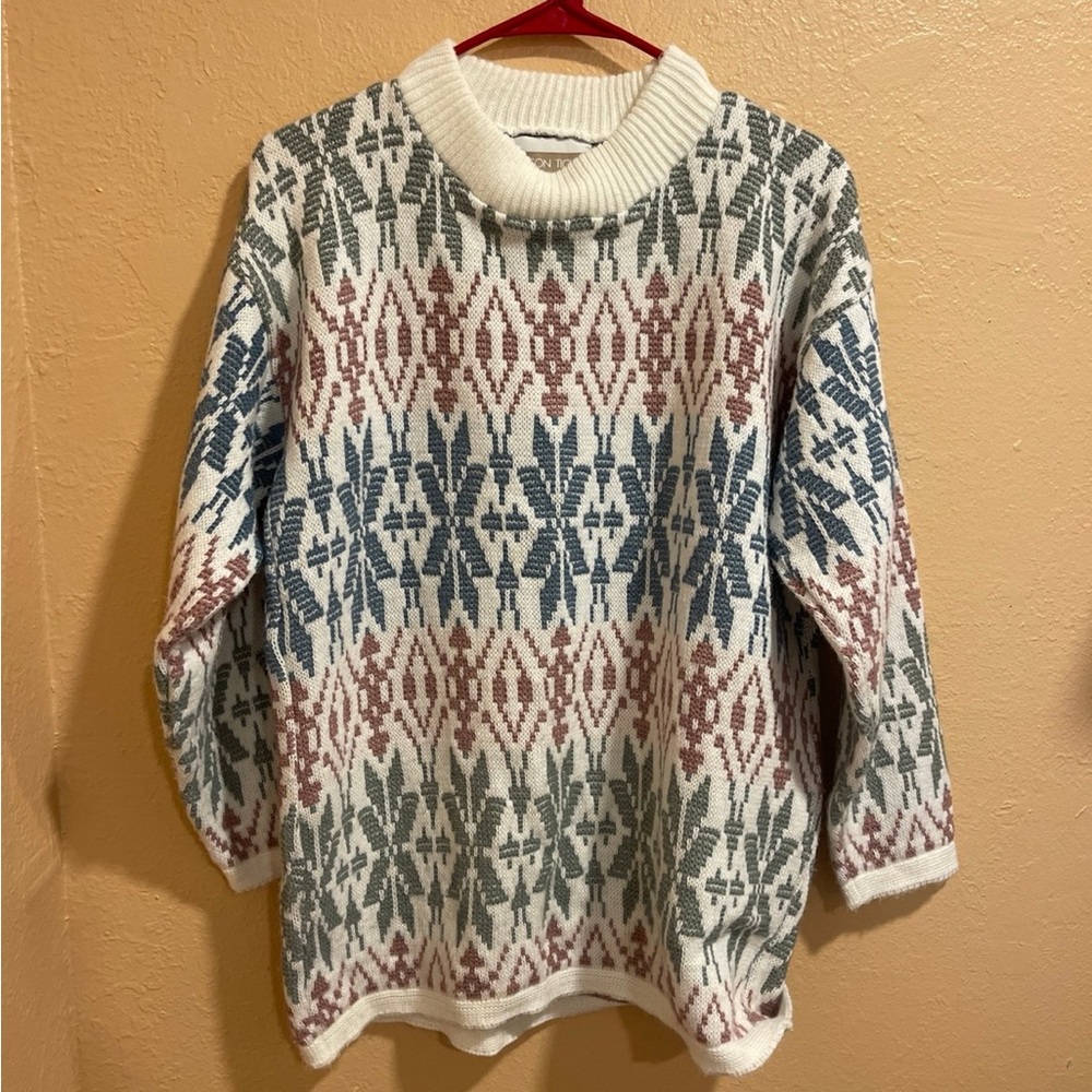 Season Ticket Vintage Knit Sweater Size L